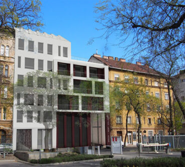 A new College and dormitory is being built in Diószegi Sámuel Street in the 8th district of Budapest...